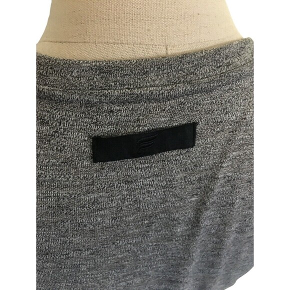 Fabletics T-Shirt Women's Size XS Gray Heather The Front Row Sleeveless - Picture 5 of 7